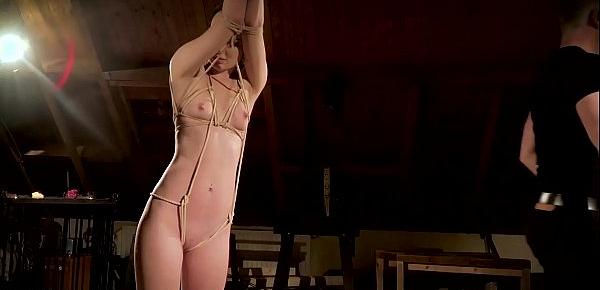  Tied Up Slave Gets Humiliated In Rough Bdsm Sex